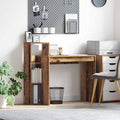 Schreibtisch mit Regal Altholz 100 x 40 x 90 cm Holzwerkstoff
