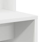 Schreibtisch mit Regal Weiß 78,5 x 37 x 154,5 cm Holzwerkstoff
