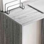 Schreibtisch Graues Sonoma 78,5 x 37 x 154,5 cm Holzwerkstoff