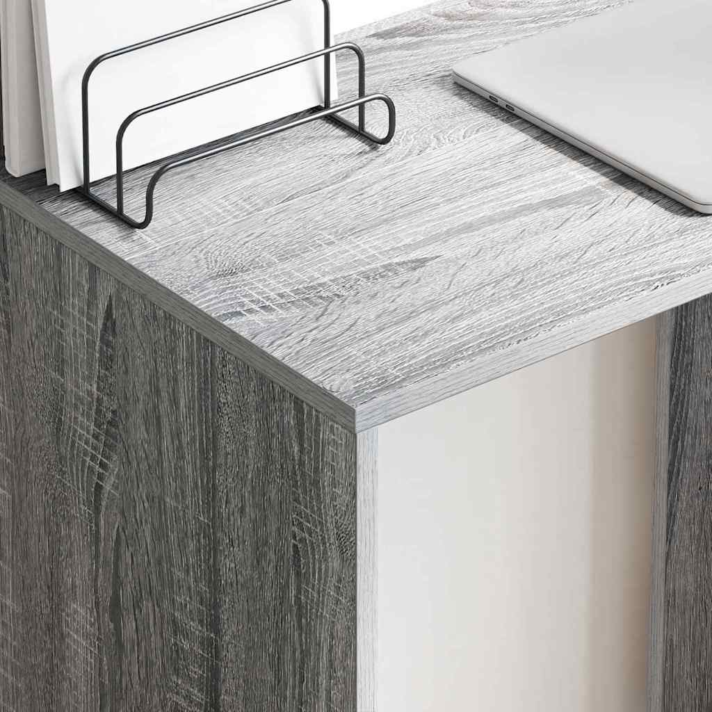 Schreibtisch Graues Sonoma 78,5 x 37 x 154,5 cm Holzwerkstoff
