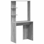 Schreibtisch Graues Sonoma 78,5 x 37 x 154,5 cm Holzwerkstoff