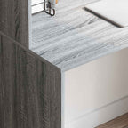 Schreibtisch Graues Sonoma 102 x 50 x 124 cm Holzwerkstoff