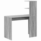 Schreibtisch Graues Sonoma 102 x 50 x 124 cm Holzwerkstoff