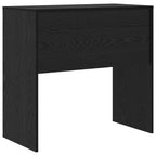 Schreibtisch Schwarz Eichen-Optik 80 x 40 x 76 cm