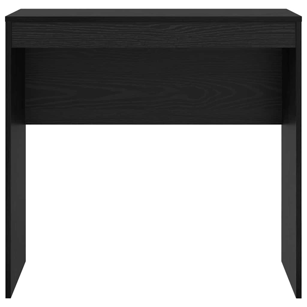 Schreibtisch Schwarz Eichen-Optik 80 x 40 x 76 cm