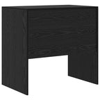 Schreibtisch Schwarz Eichen-Optik 80 x 50 x 76 cm