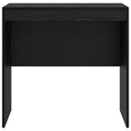 Schreibtisch Schwarz Eichen-Optik 80 x 50 x 76 cm