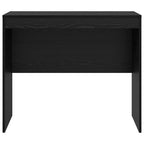 Schreibtisch Schwarz Eichen-Optik 90 x 50 x 76 cm