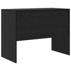 Schreibtisch Schwarz Eichen-Optik 100 x 50 x 76 cm