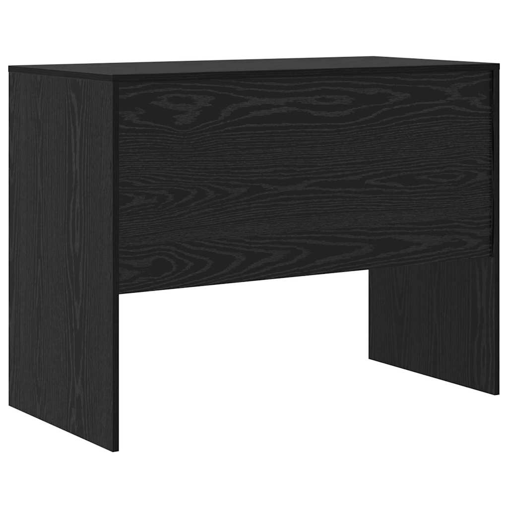 Schreibtisch Schwarz Eichen-Optik 100 x 50 x 76 cm