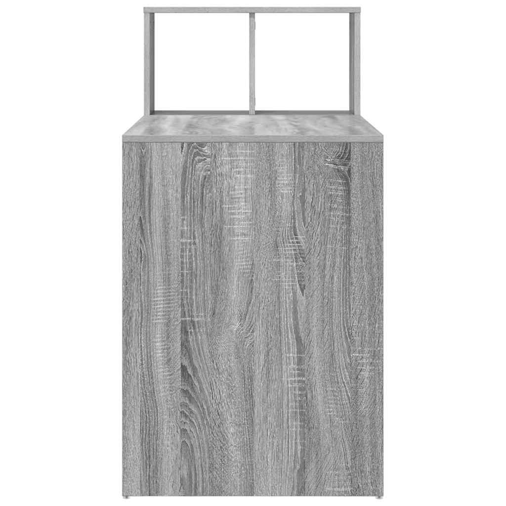 Schreibtisch Graues Sonoma 108 x 55 x 103.5 cm Holzwerkstoff