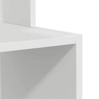 Schreibtisch mit Regal Weiß 106 x 41 x 88.5 cm Holzwerkstoff