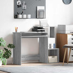 Schreibtisch Graues Sonoma 106 x 41 x 88.5 cm Holzwerkstoff