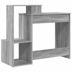 Schreibtisch Graues Sonoma 106 x 41 x 88.5 cm Holzwerkstoff
