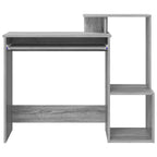 Schreibtisch Graues Sonoma 106 x 41 x 88.5 cm Holzwerkstoff