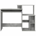 Schreibtisch Beton Grau 120,5 x 44 x 88,5 cm Holzwerkstoff