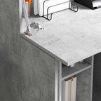 Schreibtisch Beton Grau 71.5 x 31.5 x 106.5 cm Holzwerkstoff