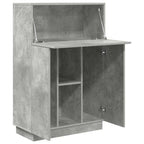 Schreibtisch Beton Grau 71.5 x 31.5 x 106.5 cm Holzwerkstoff