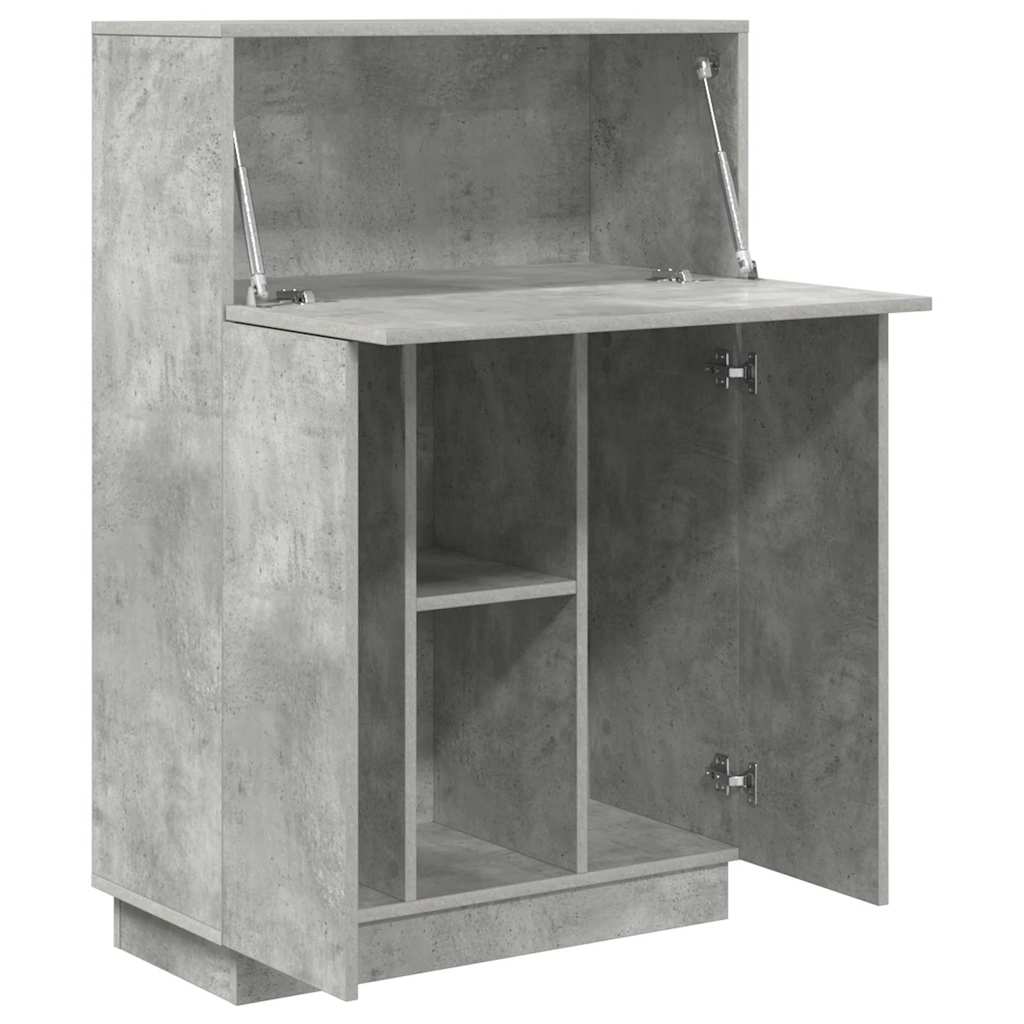 Schreibtisch Beton Grau 71.5 x 31.5 x 106.5 cm Holzwerkstoff