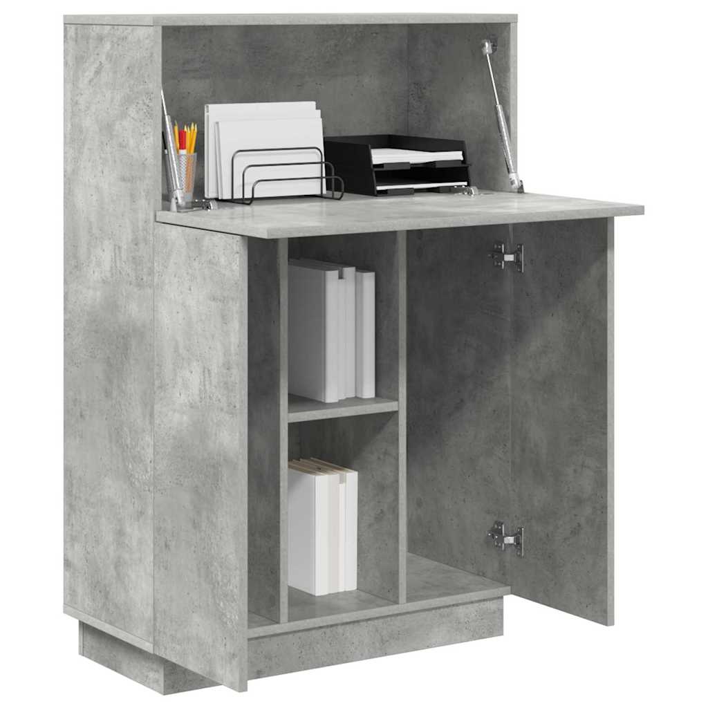 Schreibtisch Beton Grau 71.5 x 31.5 x 106.5 cm Holzwerkstoff