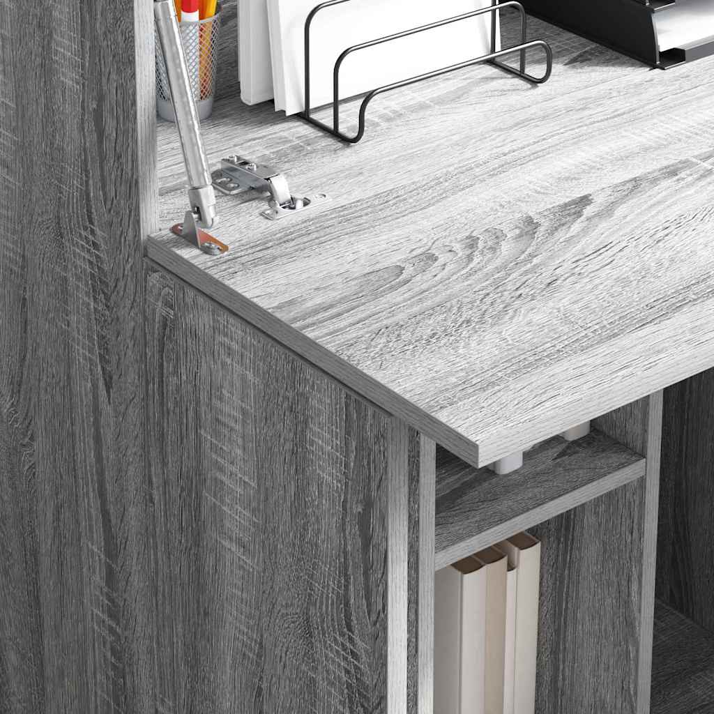 Schreibtisch Graues Sonoma 71.5 x 31.5 x 106.5 cm Holzwerkstoff