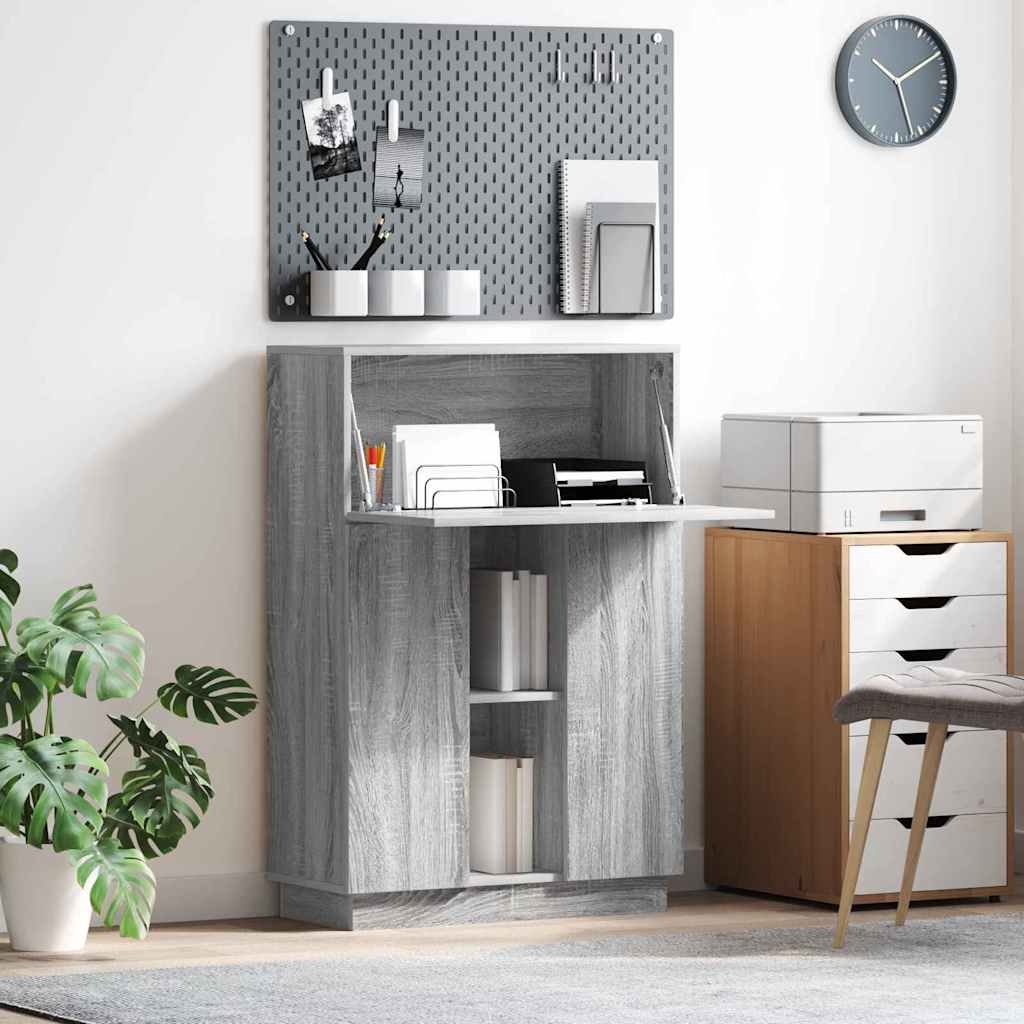 Schreibtisch Graues Sonoma 71.5 x 31.5 x 106.5 cm Holzwerkstoff