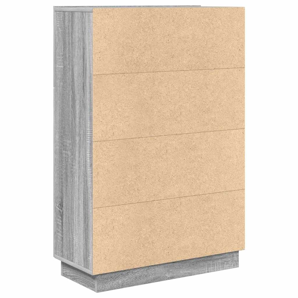 Schreibtisch Graues Sonoma 71.5 x 31.5 x 106.5 cm Holzwerkstoff