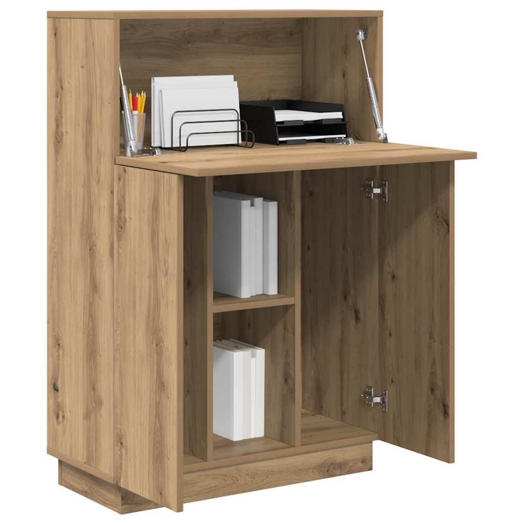 Schreibtisch Artisan-Eiche 71.5 x 31.5 x 106.5 cm Holzwerkstoff