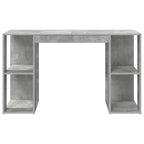 Schreibtisch Beton Grau 130 x 50,5 x 75 cm Holzwerkstoff