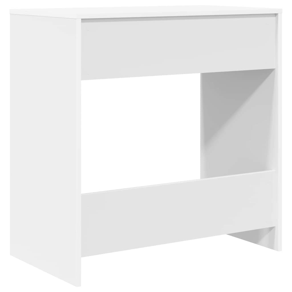 Schreibtisch mit Speicher Weiß 77,5 x 43 x 79 cm Holzwerkstoff