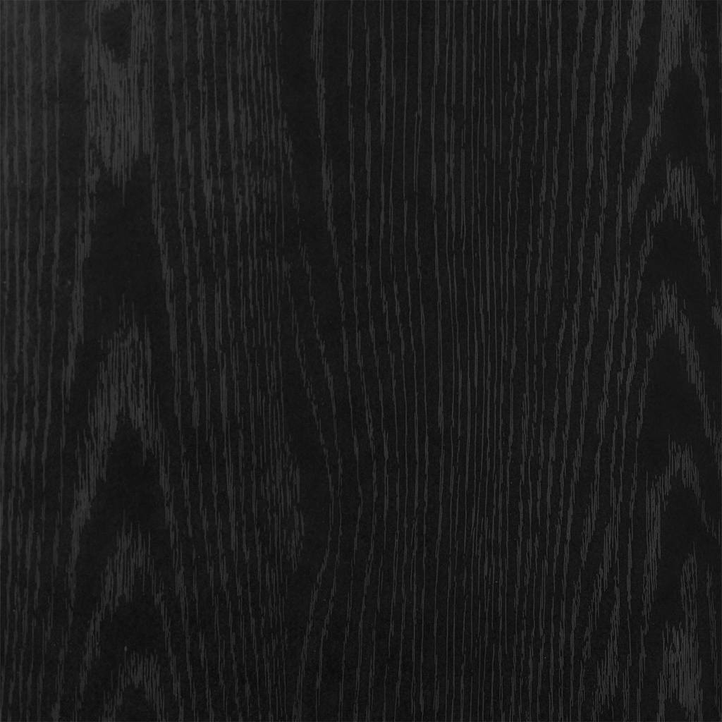 Schreibtisch Schwarz Eichen-Optik 77,5 x 43 x 79 cm