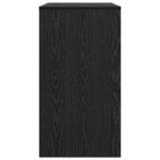 Schreibtisch Schwarz Eichen-Optik 77,5 x 43 x 79 cm