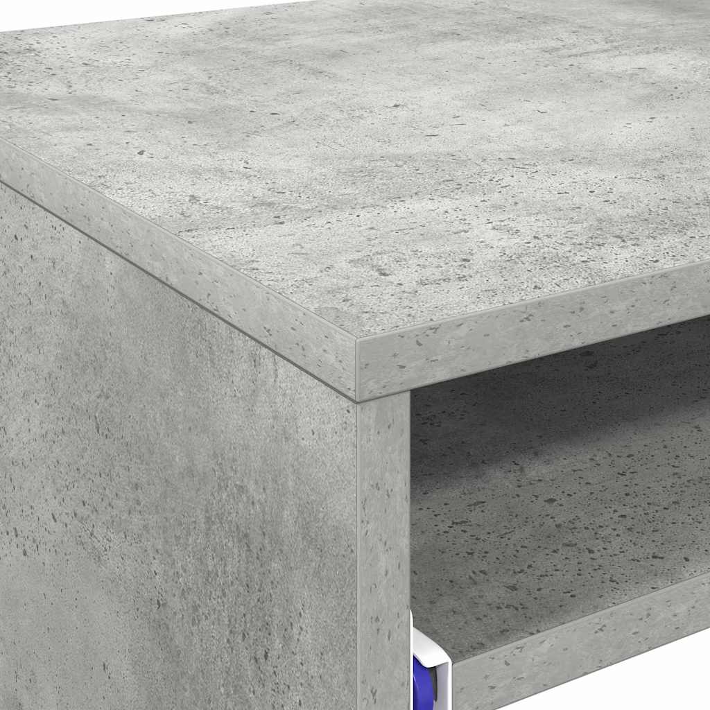 Schreibtisch Beton Grau 77,5 x 43 x 79 cm Holzwerkstoff