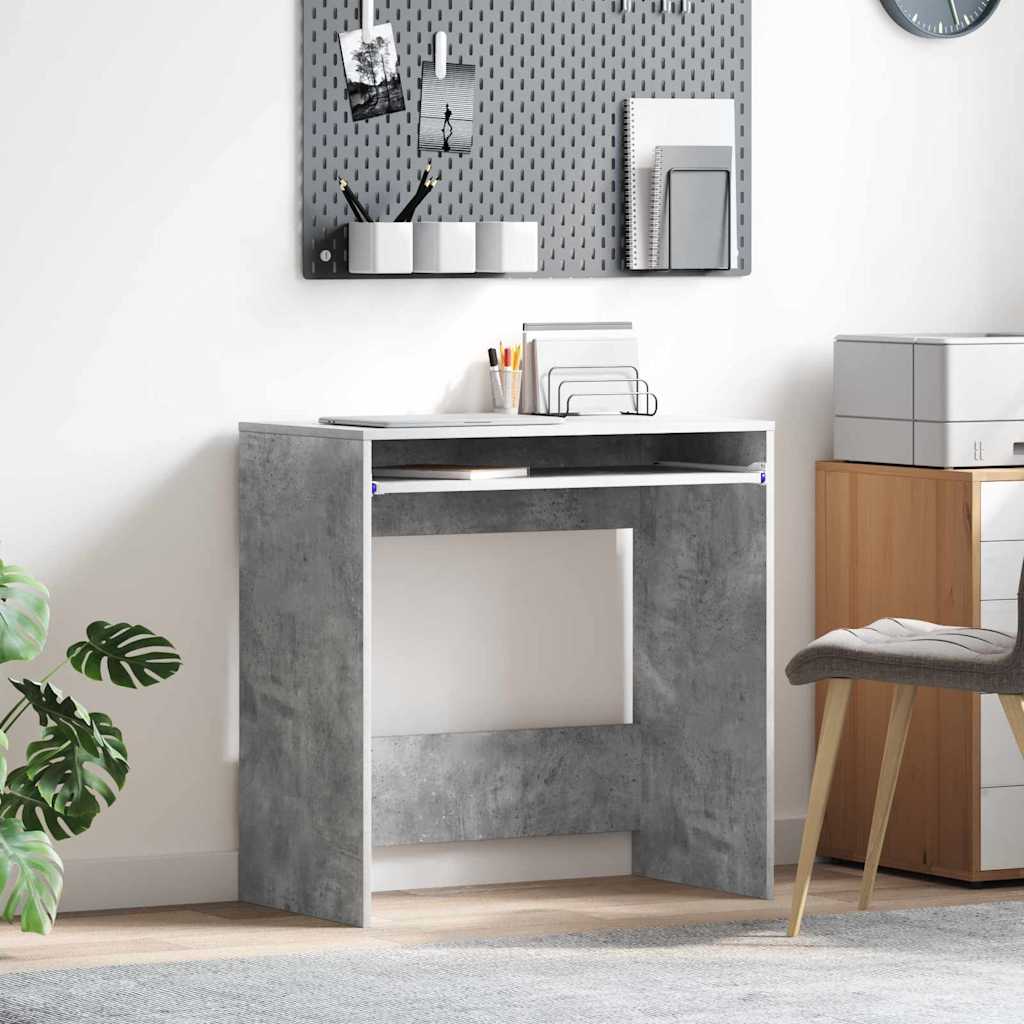 Schreibtisch Beton Grau 77,5 x 43 x 79 cm Holzwerkstoff