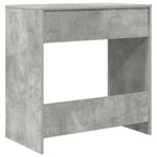Schreibtisch Beton Grau 77,5 x 43 x 79 cm Holzwerkstoff
