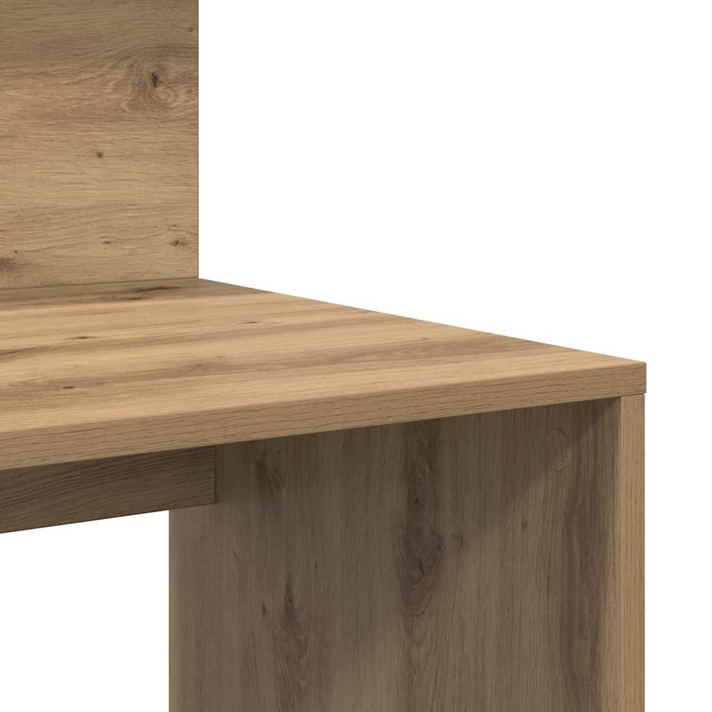 Schreibtisch Artisan-Eiche 90 x 48 x 101,5 cm Holzwerkstoff