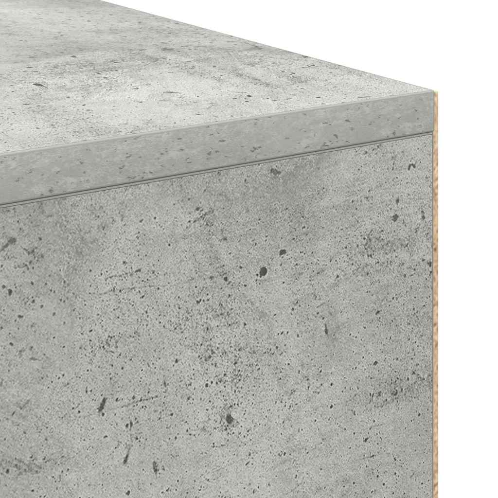Schreibtisch Beton Grau 102 x 50 x 75 cm Holzwerkstoff