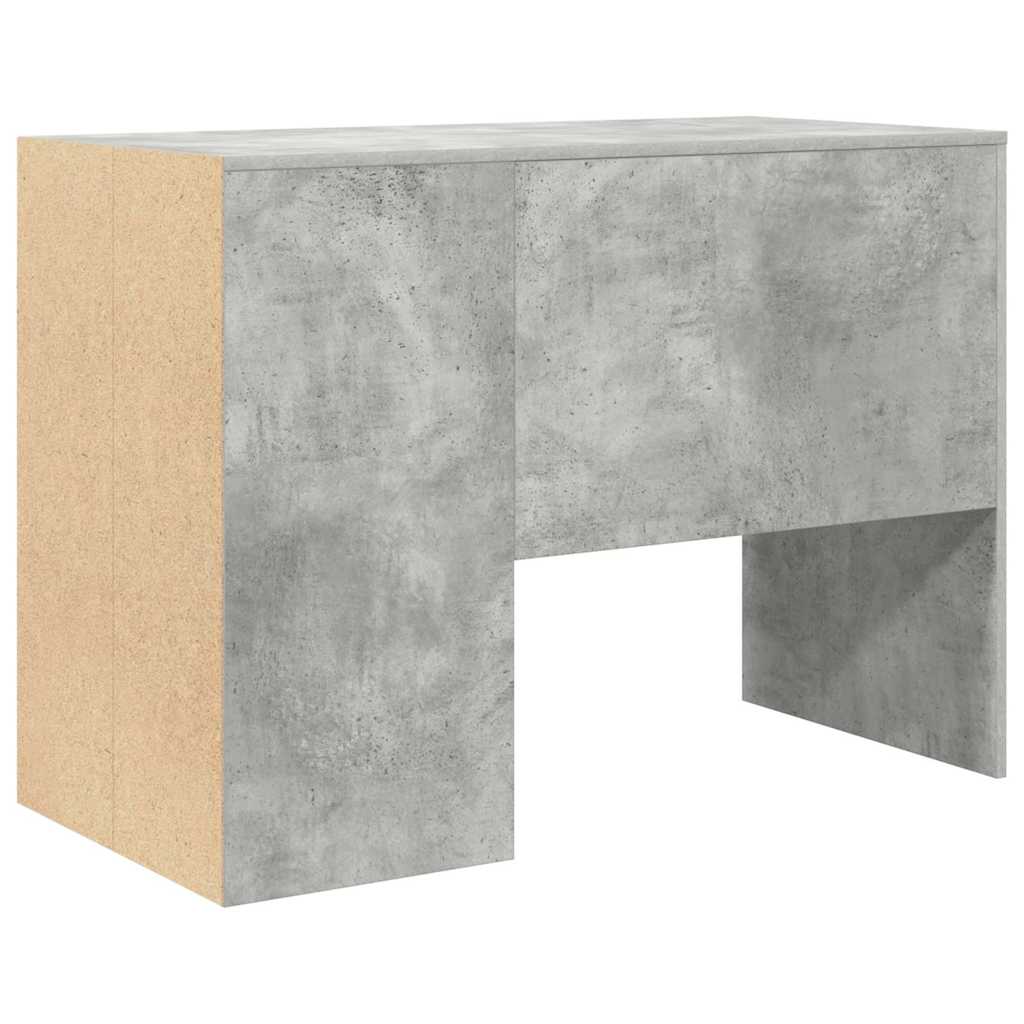 Schreibtisch Beton Grau 102 x 50 x 75 cm Holzwerkstoff