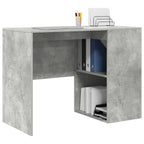 Schreibtisch Beton Grau 102 x 50 x 75 cm Holzwerkstoff