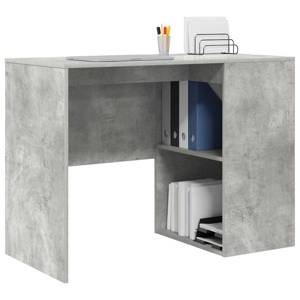 Schreibtisch Beton Grau 102 x 50 x 75 cm Holzwerkstoff