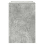Schreibtisch Beton Grau 102 x 50 x 75 cm Holzwerkstoff