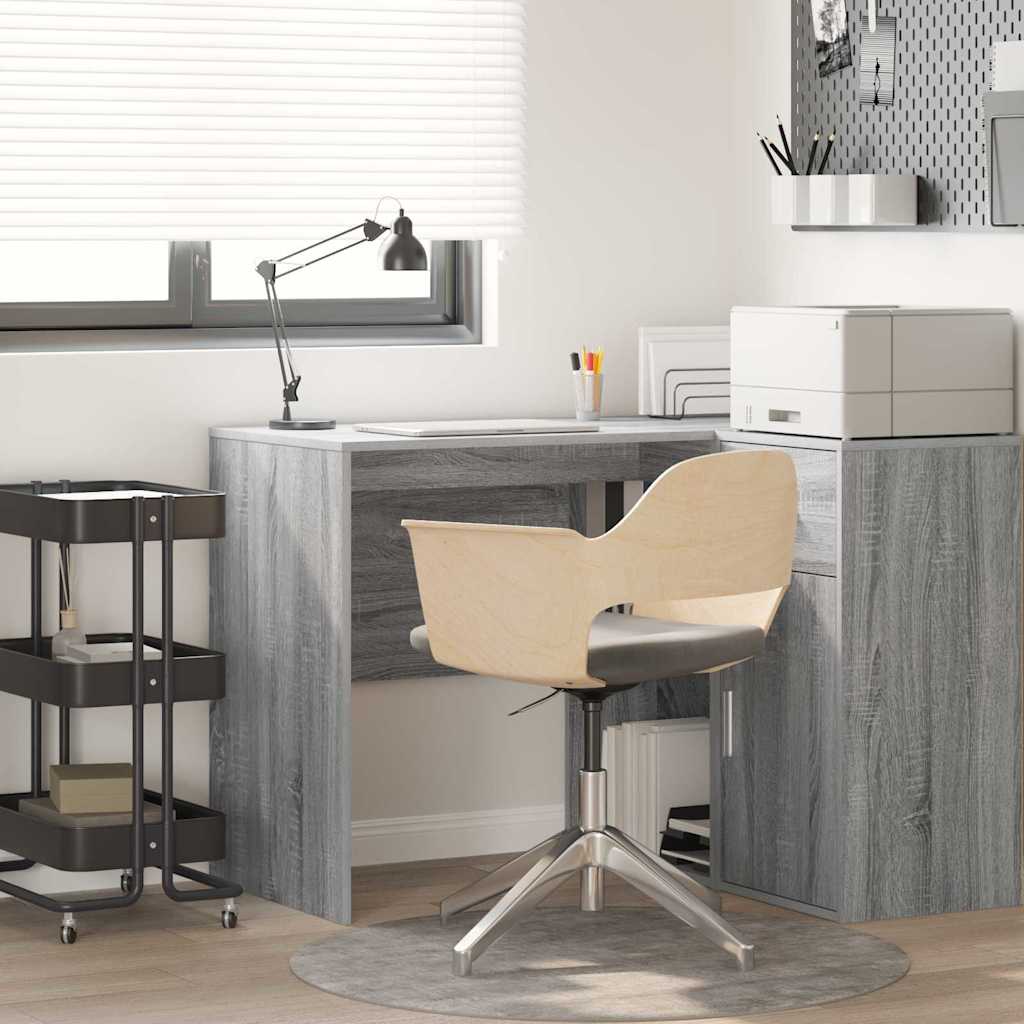 Schreibtisch Graues Sonoma 102 x 50 x 75 cm Holzwerkstoff