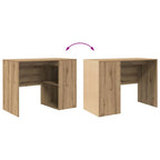 Schreibtisch Artisan-Eiche 102 x 50 x 75 cm Holzwerkstoff