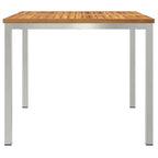 Esstisch Braun 90 x 90 x 75 cm Massivholz Akazie