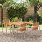 Esstisch Braun 150 x 90 x 75 cm Massivholz Akazie