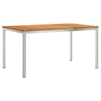 Esstisch Braun 150 x 90 x 75 cm Massivholz Akazie