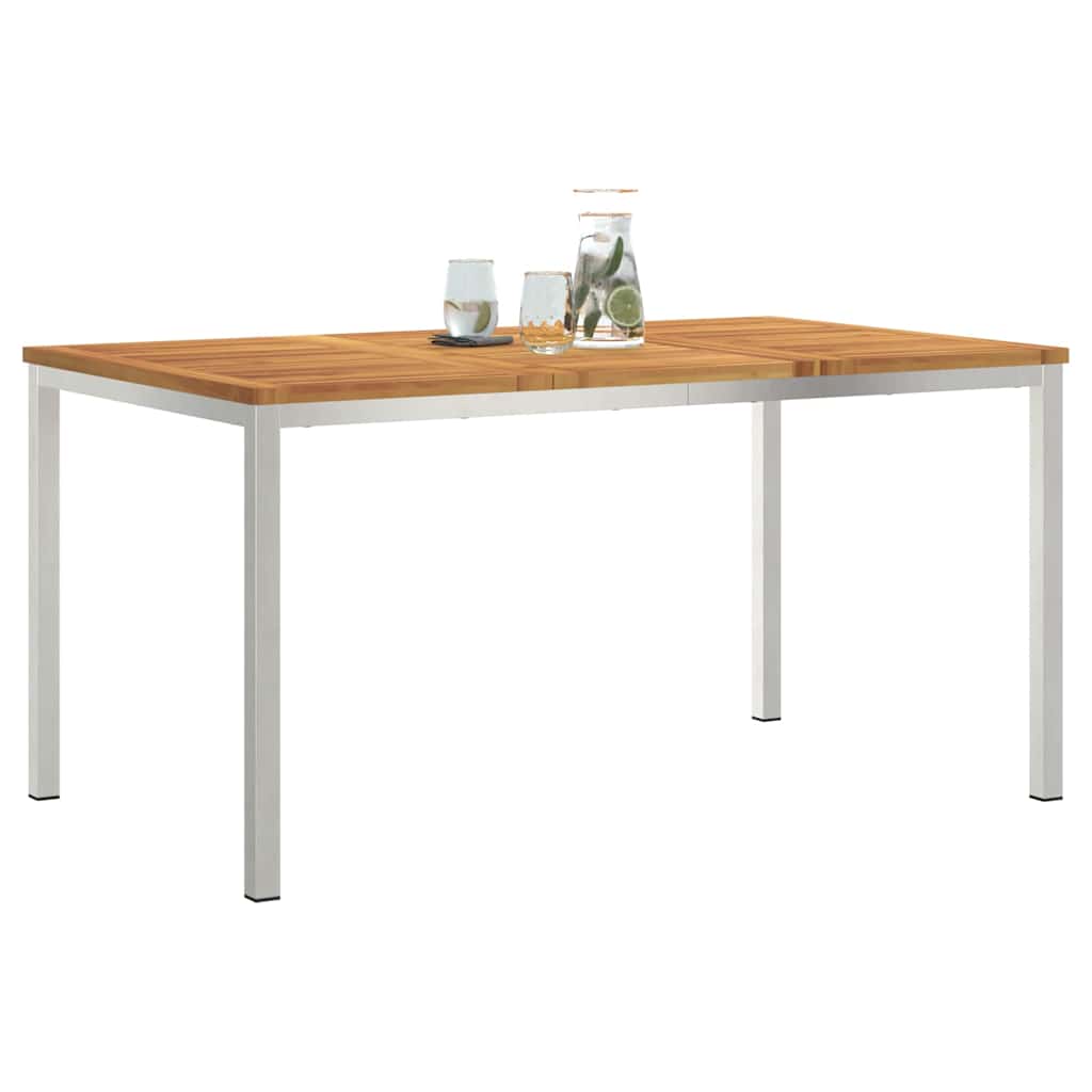 Esstisch Braun 150 x 90 x 75 cm Massivholz Akazie