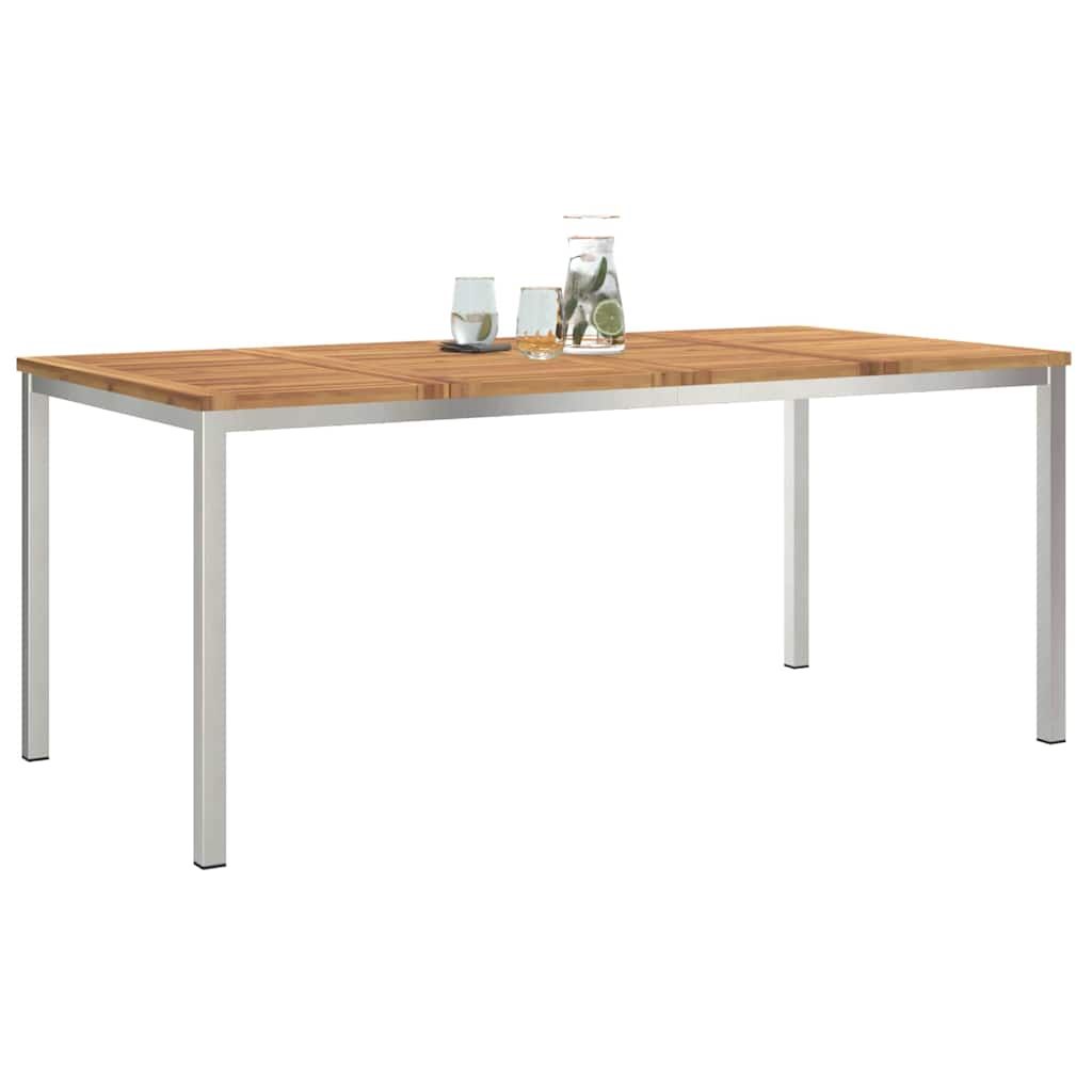 Esstisch Braun 180 x 90 x 75 cm Massivholz Akazie