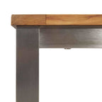Esstisch Braun 200 x 90 x 75 cm Massivholz Akazie