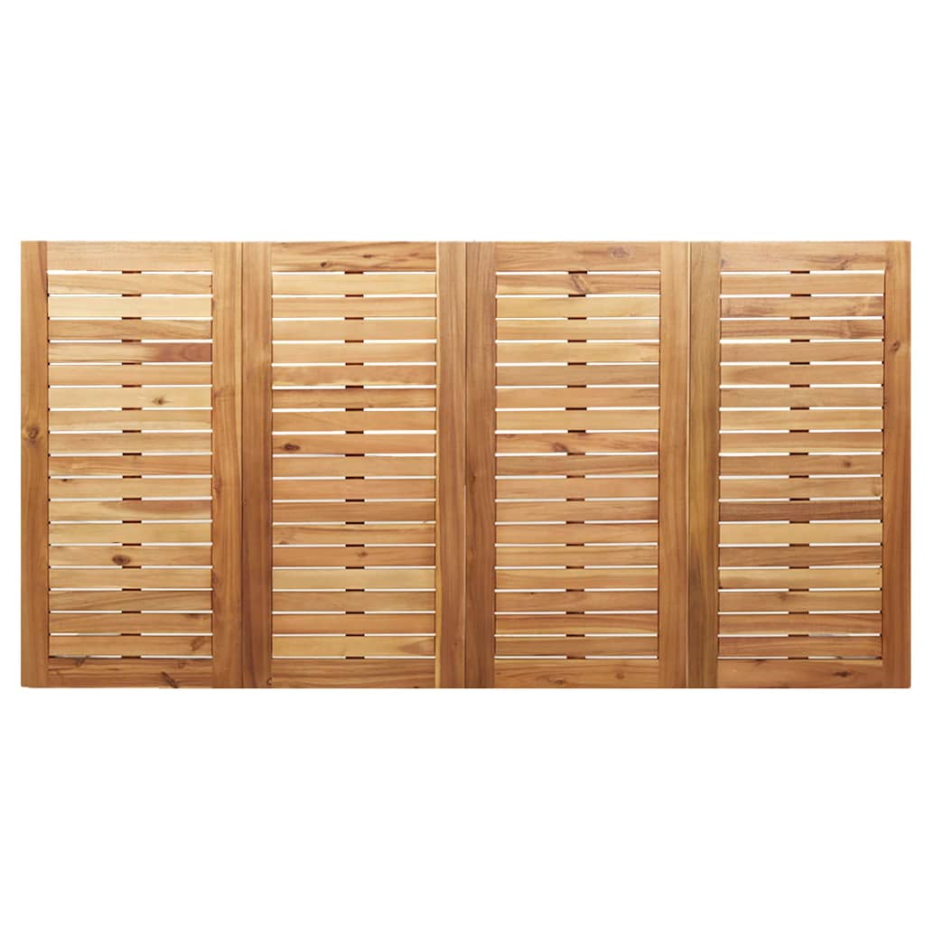 Esstisch Braun 200 x 90 x 75 cm Massivholz Akazie